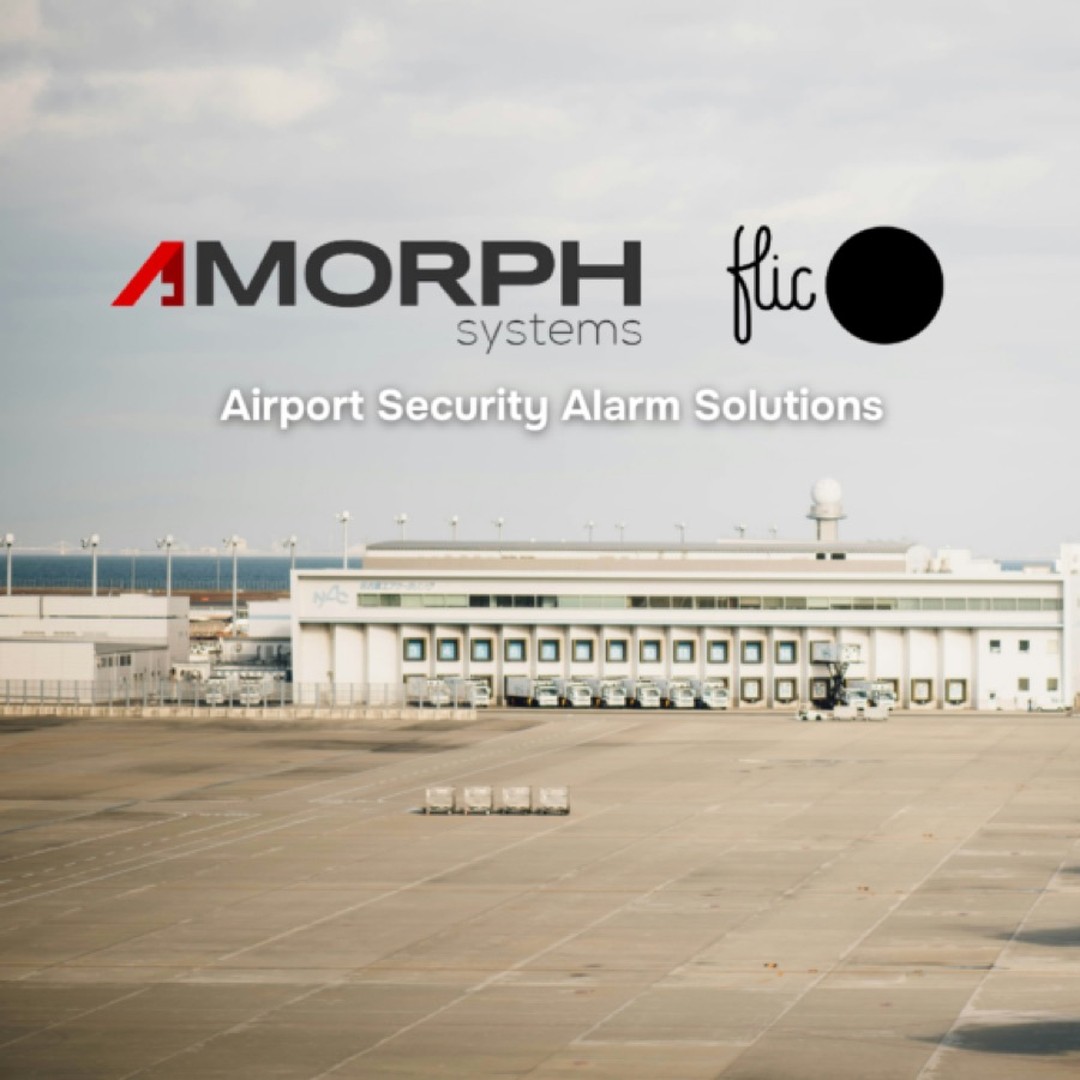 The Amorph Systems Flic deployment at Munich Airport — a wireless alarm-control system on the IoT Gateway.